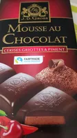 Mousse au chocolat - Cerises griottes et piment