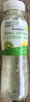 smoothie kiwi, ananas & citron vert
