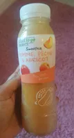 Smoothie pomme, pêche, abricot