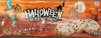 Halloween rainbow cookies