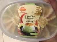 Green tea and lemon Ice Cream