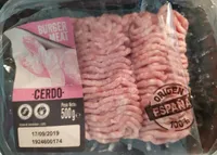Burger meat pork- cerdo