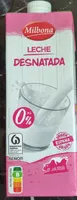 Leche desnatada
