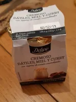 Cremoso dátiles, miel y curry