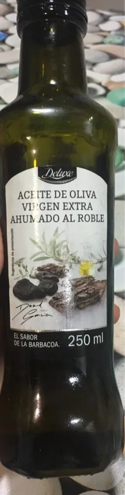 Aceite de oliva virgen extra ahumado al roble