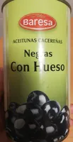 Aceitunas cacereñas negras con hueso