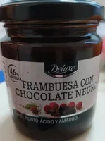 Frambuesa con chocolate negro