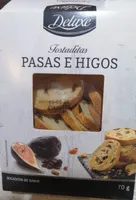 Tostaditas pasas e higos