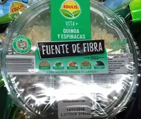 Ensalada quinoa y espinacas