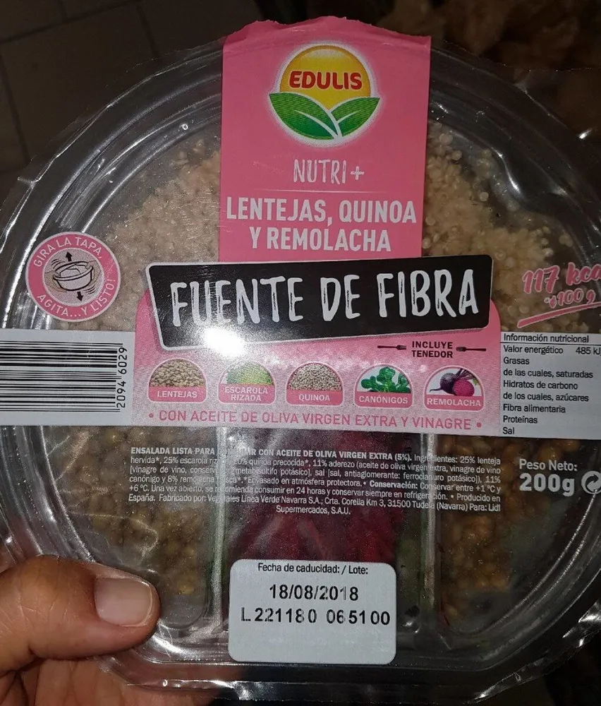 Fuente de fibra