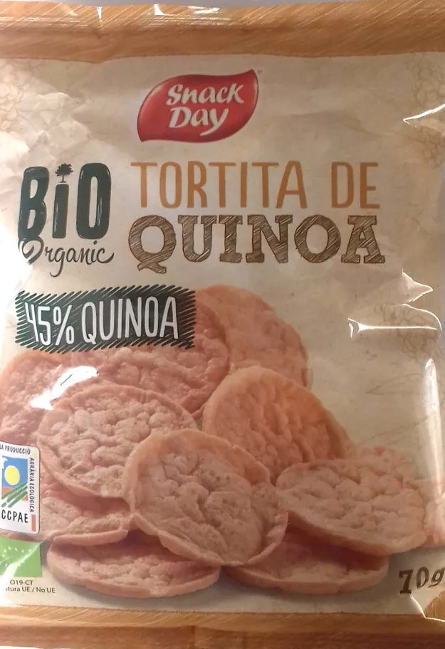 Bio organic, tortita de quinoa