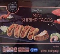Mini shrimp tacos