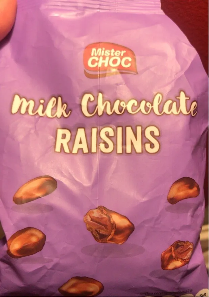 Milk Chocolate Raisins