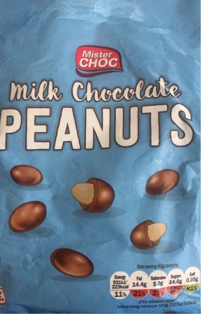 milk chocolate peanut
