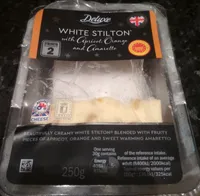 White Stilton with Apricot, Orange and Amaretto
