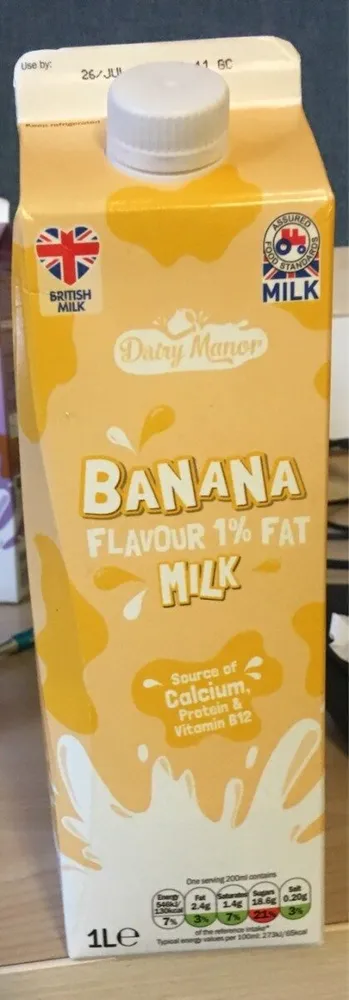 Banana Flavour Milk