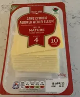 Welsh Mature Sliced Cheddar