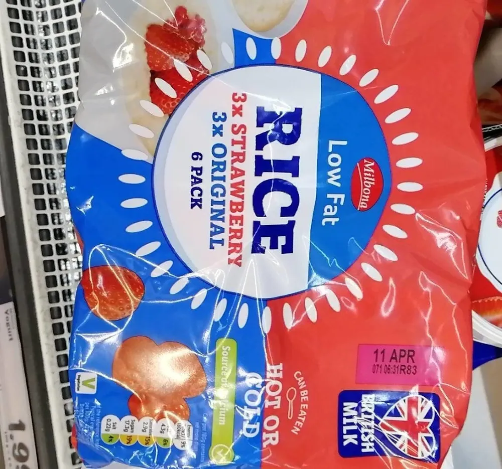 Rice pudding