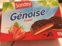 Génoise fraise