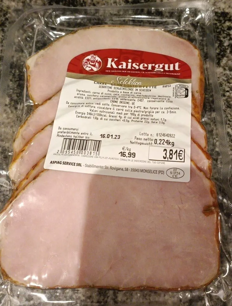 Carrè gran gusto a fette