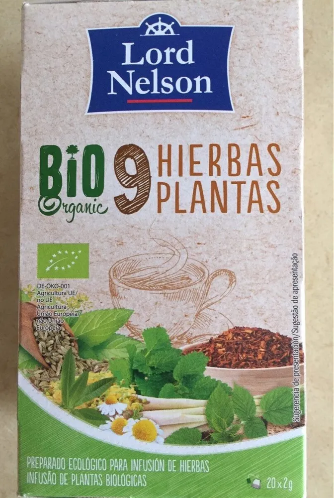 Bio organic 9 herbes