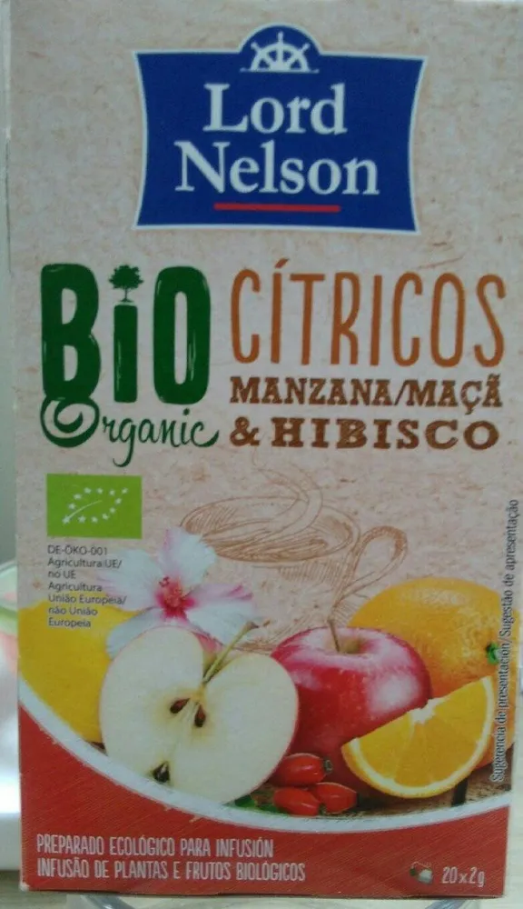 Bio organic cítricos, manzana & hibisco