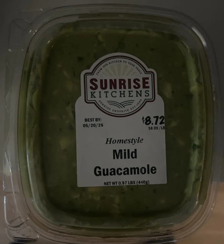 Homestyle Mild Guacamole
