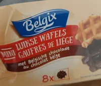 Mini Gaufres de Liège au Chocolat Belge