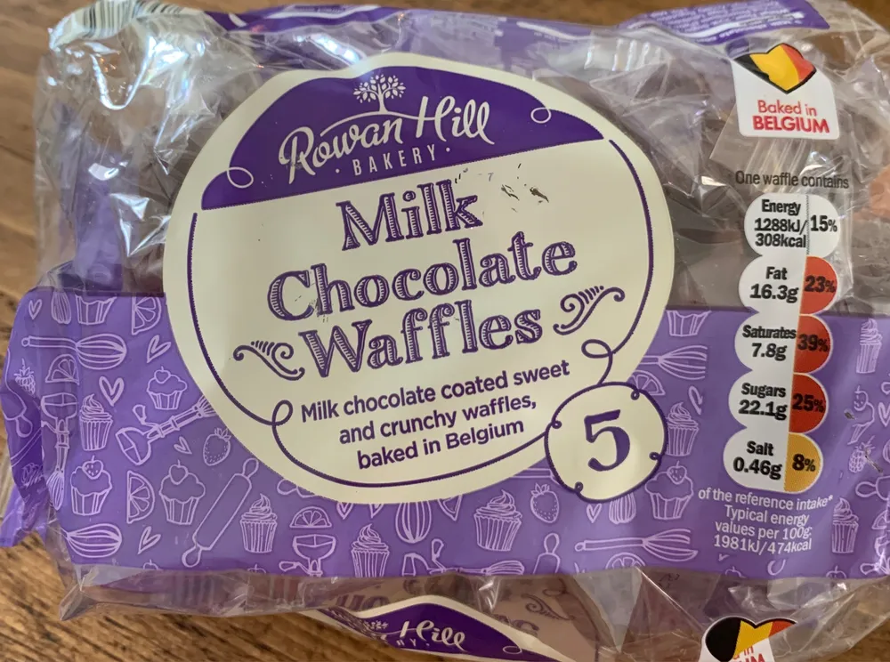 Milk Chocolate Waffles