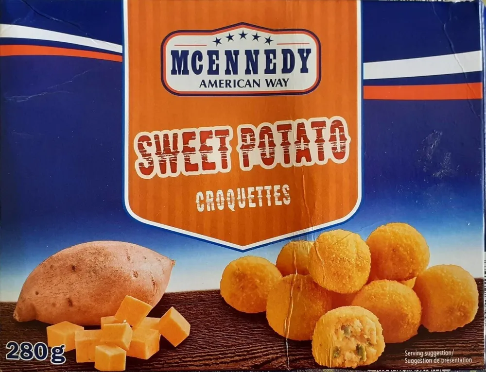 Croquettes  Sweet Potato