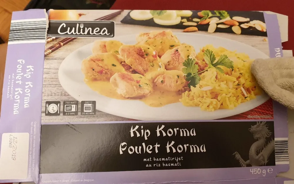 Poulet Korma