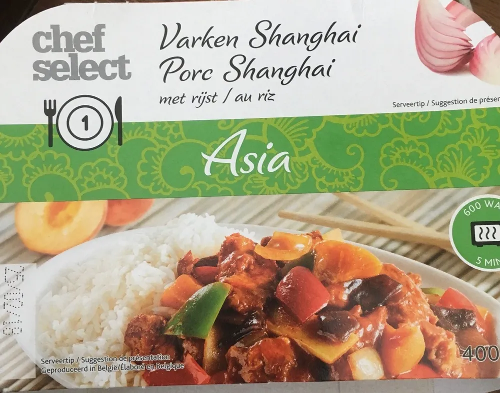 Porc shangai au riz