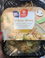 Chop suey aux nouilles et poulet