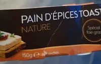 Pain d'épices toast