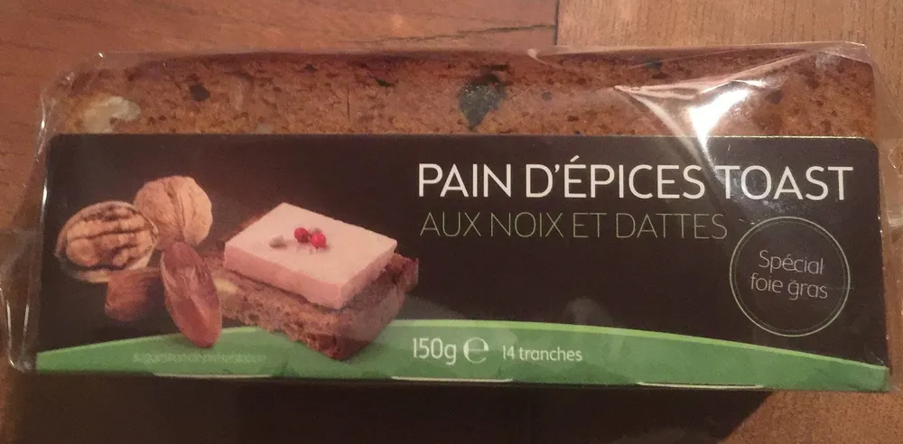 Pain d’épices toast