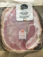 Cote de porc grillee
