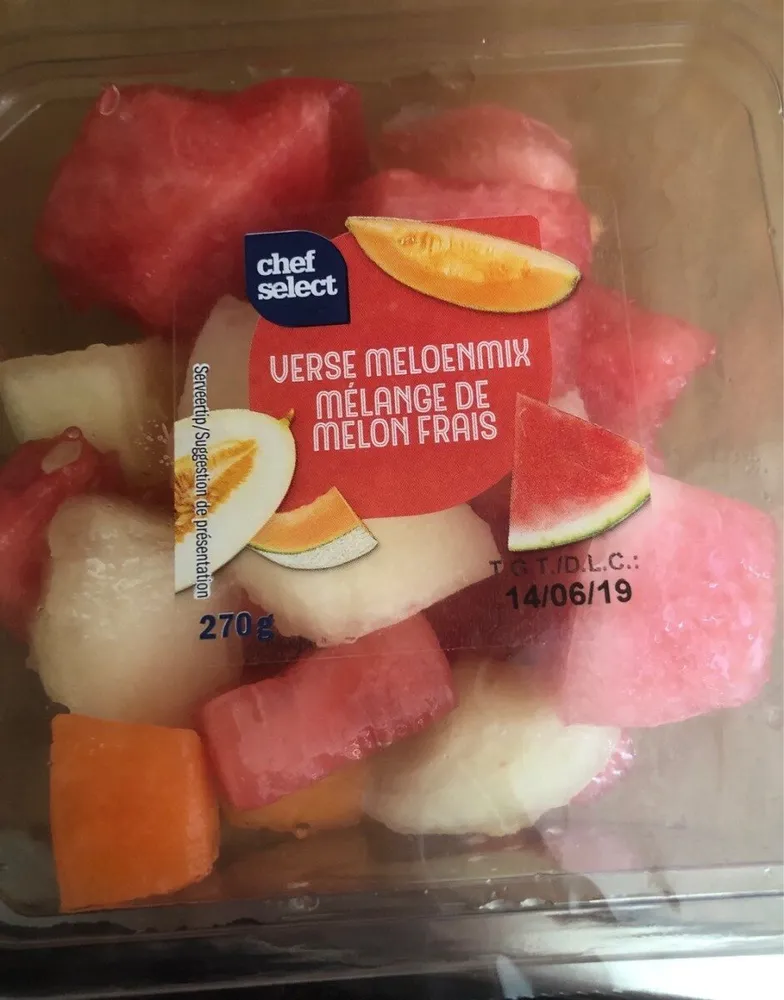 Mélange de melons frais