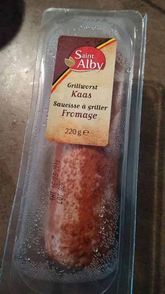 Saucisse à griller fromage