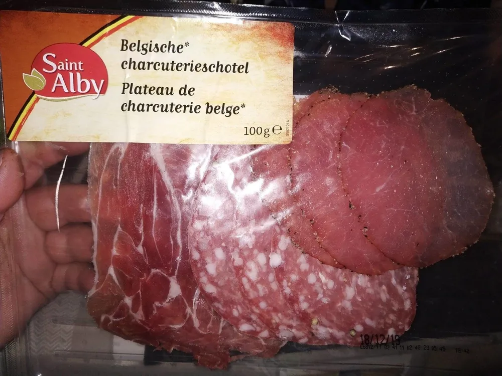 Plateau de charcuterie belge