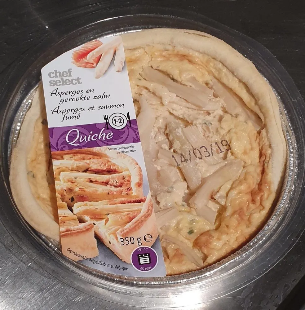 Quiche Asperges et Saumon