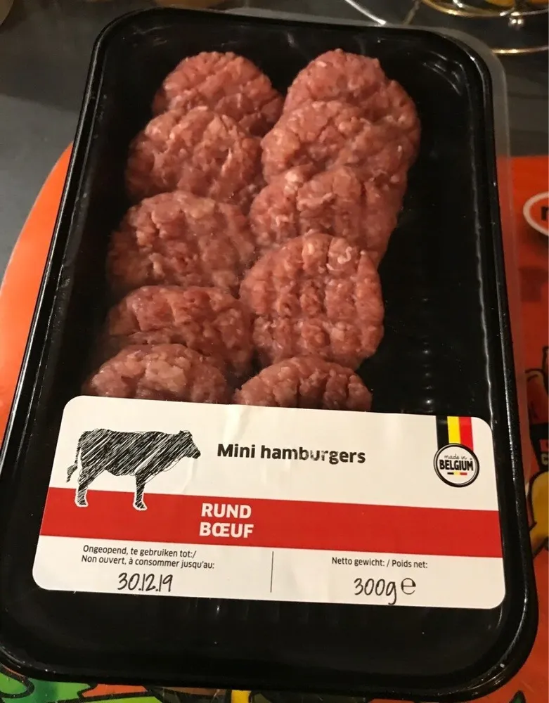 Mini hamburger