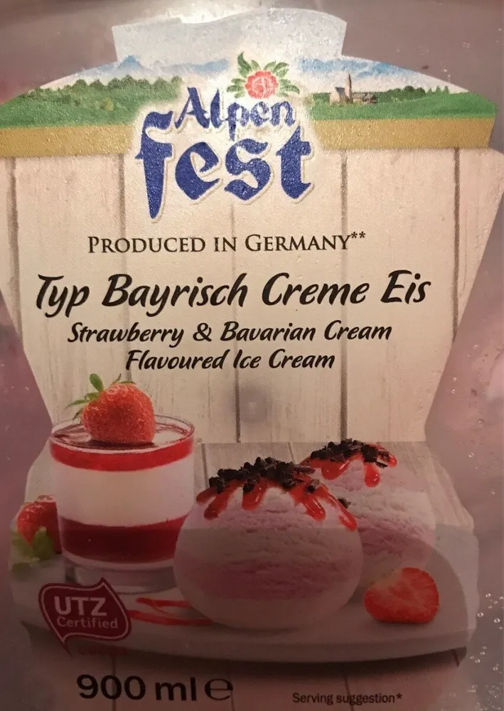 Typ Bayrisch creme eis