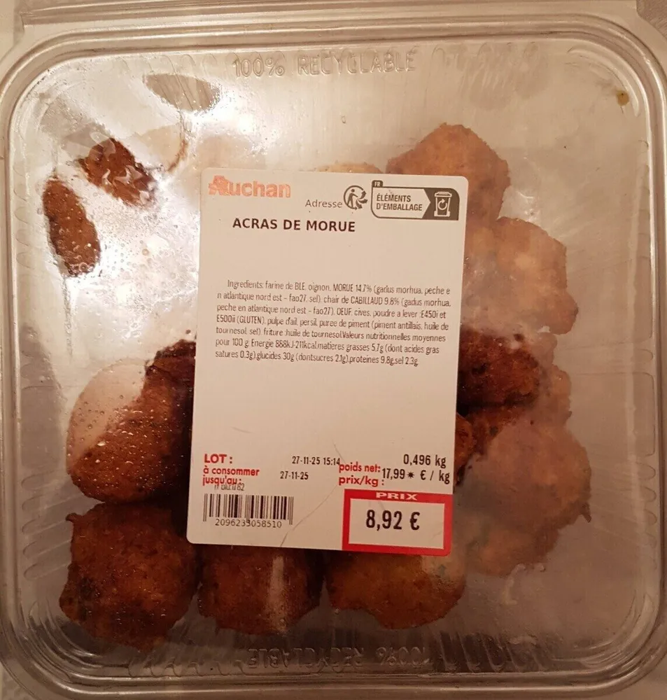 Acras de Morue