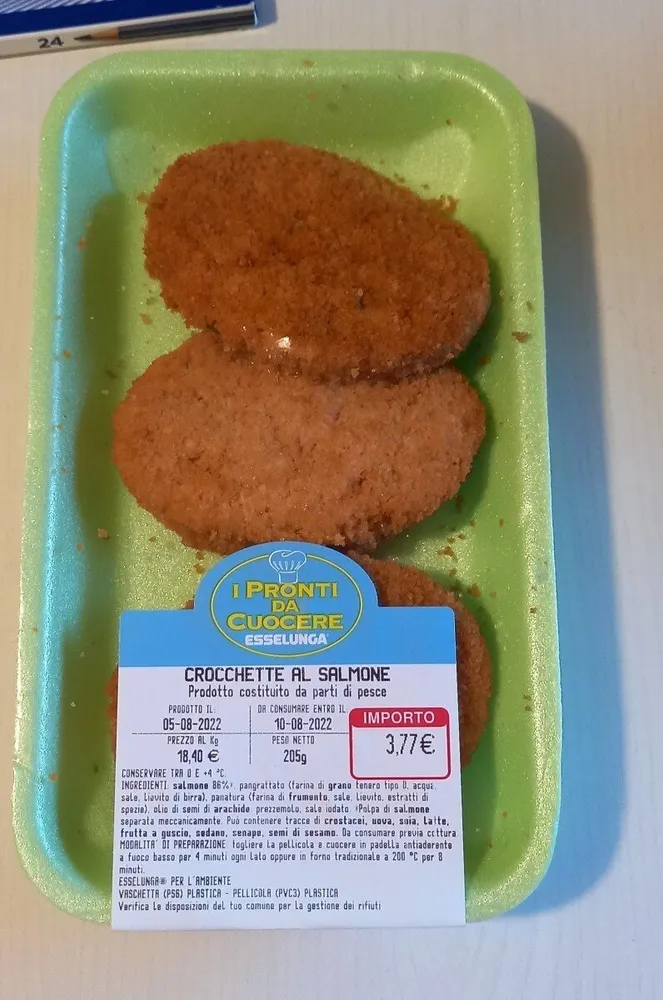Crocchette al salmone