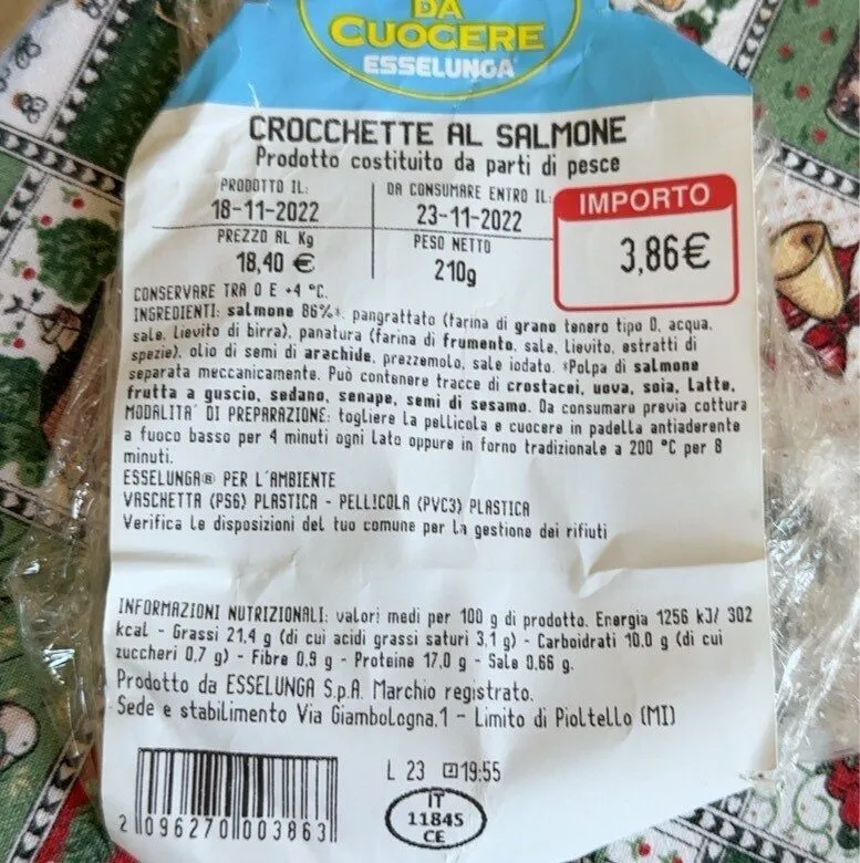 Crocchette al Salmone