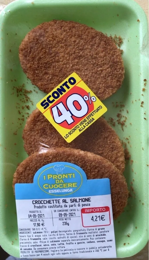 Crocchette al salmone