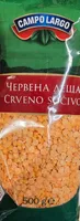 Червена леща