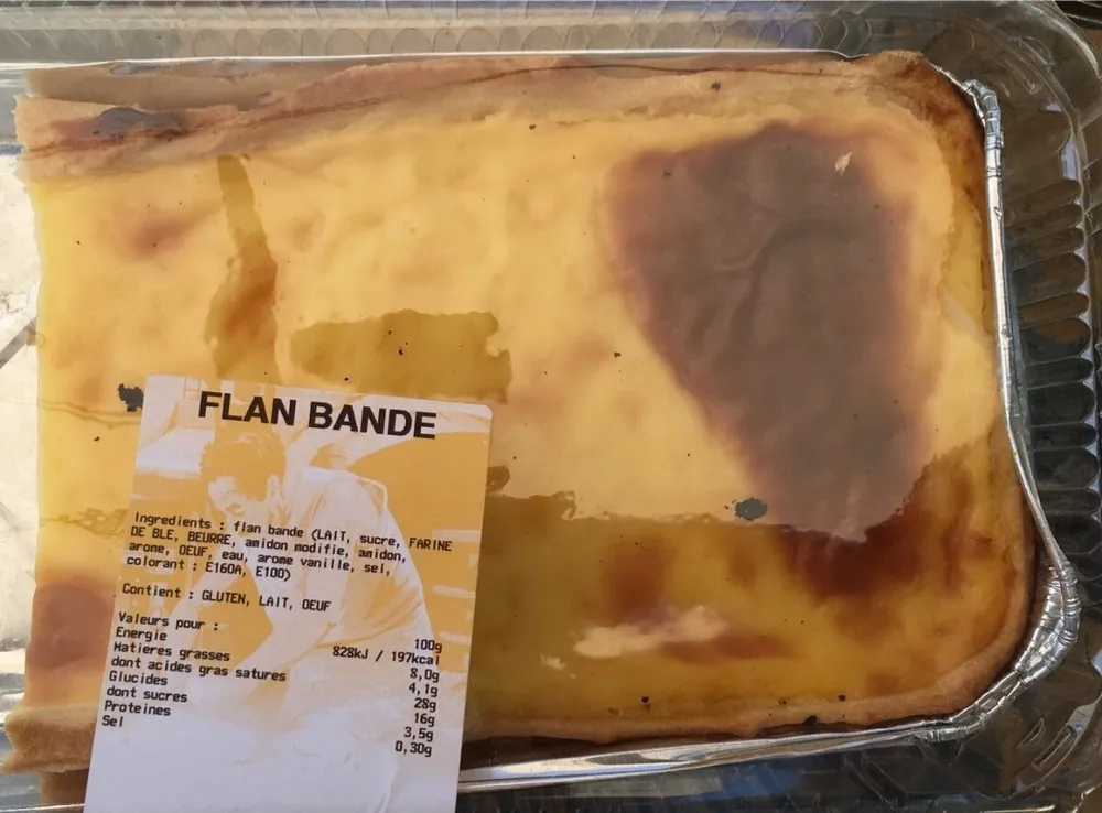 Flan bande