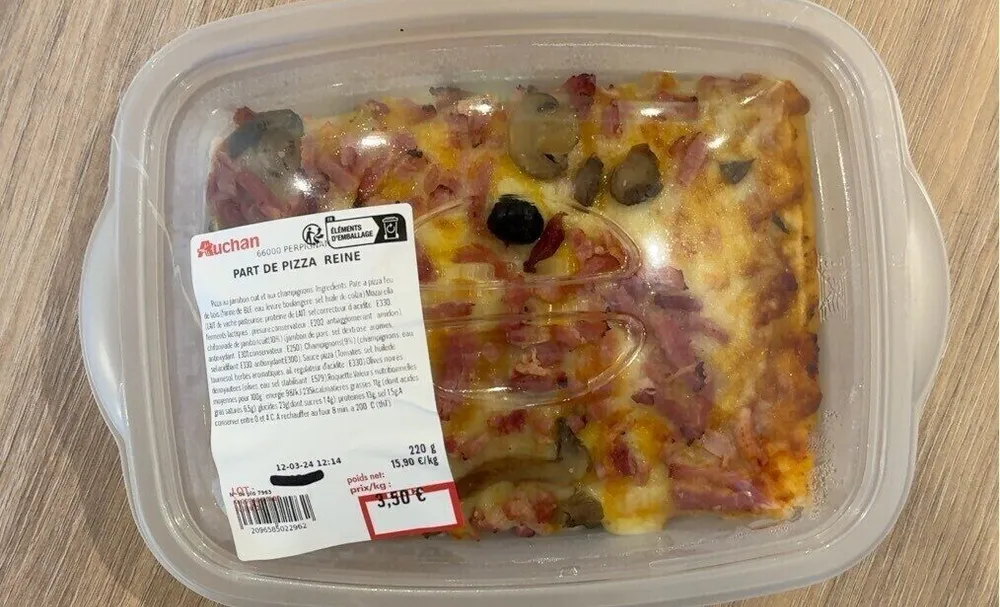 Part de pizza reine