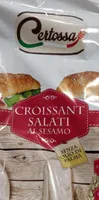 Croissant salati al sesamo
